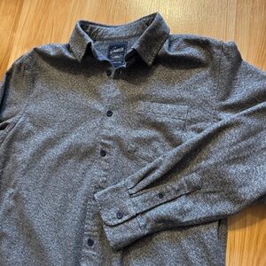 Grayers Heritage Flannel Heavyweight Button Down Shirt- Men’s Large